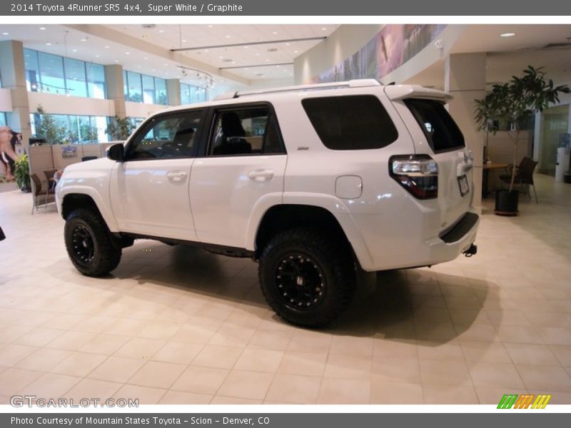 Super White / Graphite 2014 Toyota 4Runner SR5 4x4