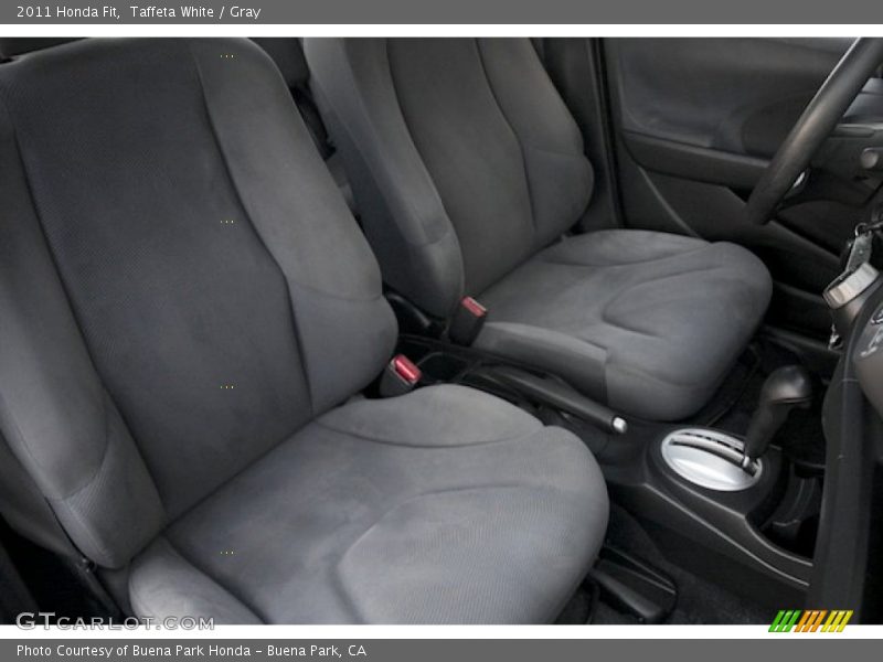 Taffeta White / Gray 2011 Honda Fit