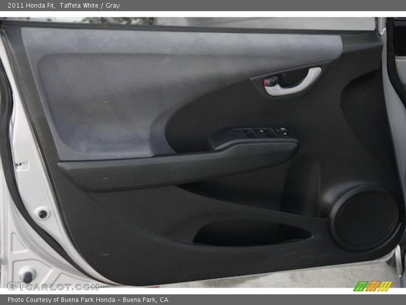 Taffeta White / Gray 2011 Honda Fit