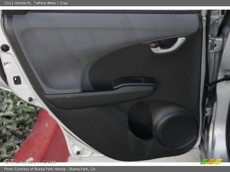 Taffeta White / Gray 2011 Honda Fit