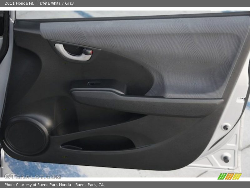 Taffeta White / Gray 2011 Honda Fit