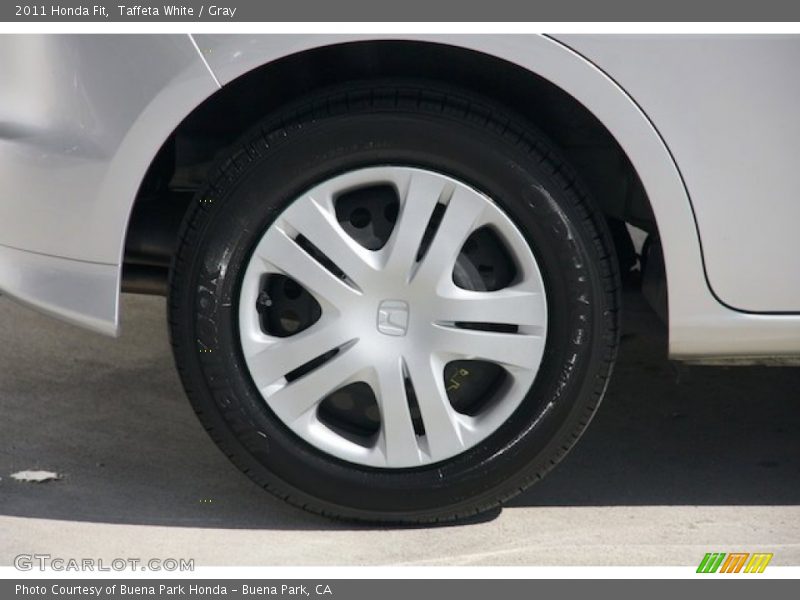 Taffeta White / Gray 2011 Honda Fit