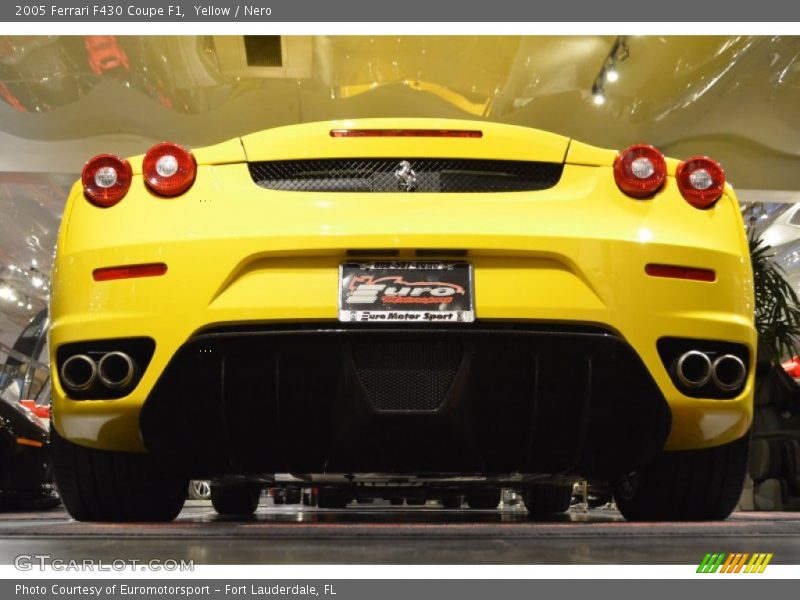 Yellow / Nero 2005 Ferrari F430 Coupe F1
