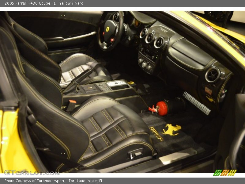 2005 F430 Coupe F1 Nero Interior
