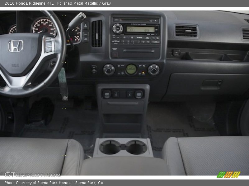 Polished Metal Metallic / Gray 2010 Honda Ridgeline RTL