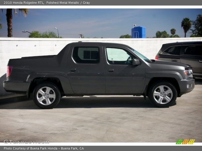 Polished Metal Metallic / Gray 2010 Honda Ridgeline RTL