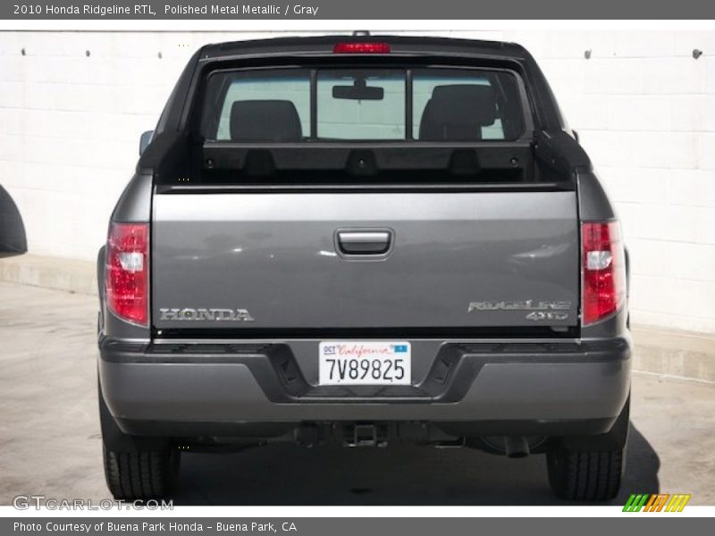 Polished Metal Metallic / Gray 2010 Honda Ridgeline RTL