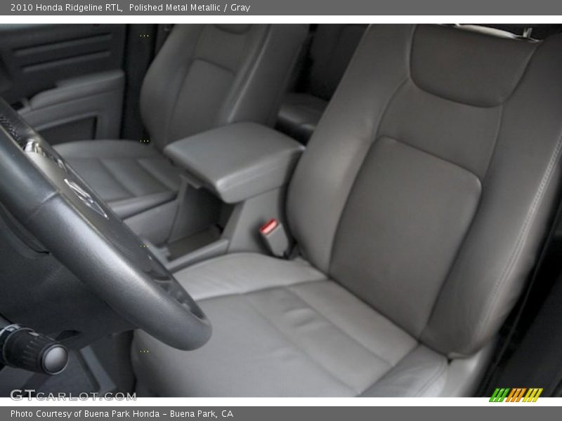 Polished Metal Metallic / Gray 2010 Honda Ridgeline RTL