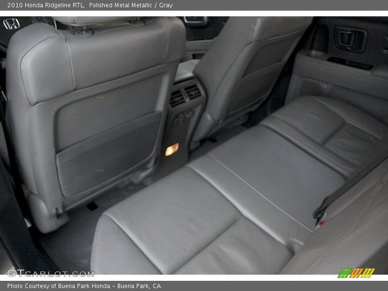 Polished Metal Metallic / Gray 2010 Honda Ridgeline RTL