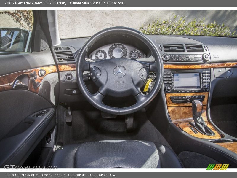Brilliant Silver Metallic / Charcoal 2006 Mercedes-Benz E 350 Sedan