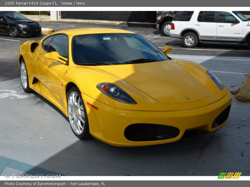 Front 3/4 View of 2005 F430 Coupe F1