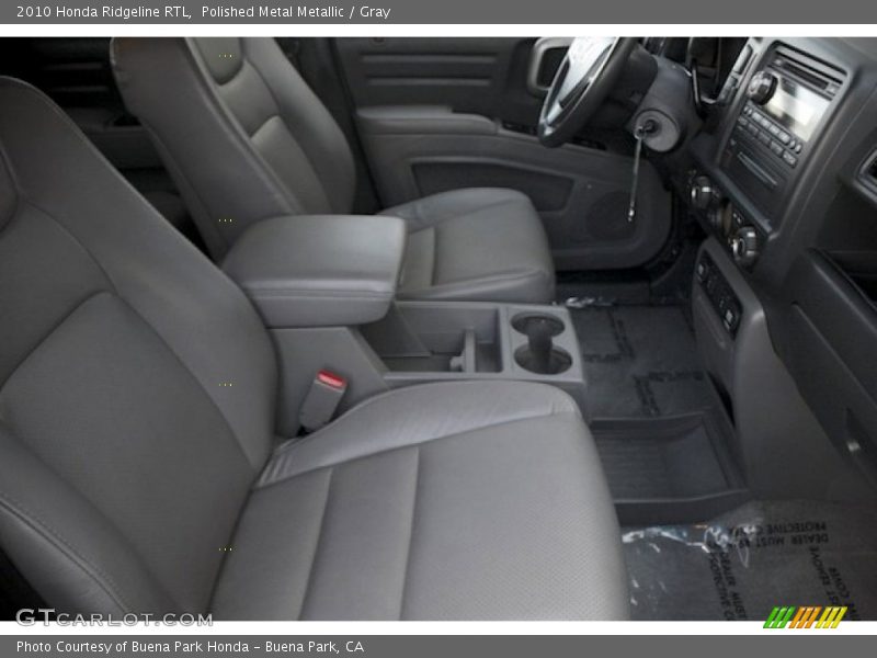 Polished Metal Metallic / Gray 2010 Honda Ridgeline RTL