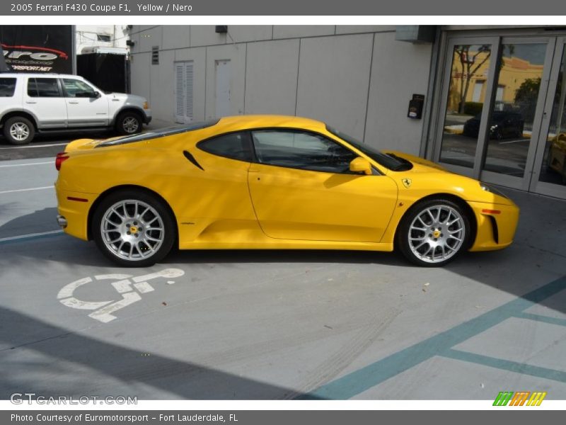  2005 F430 Coupe F1 Yellow