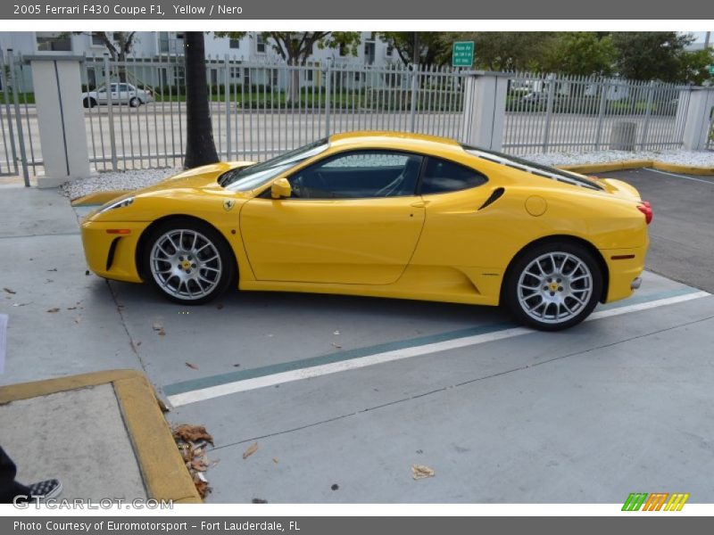  2005 F430 Coupe F1 Yellow