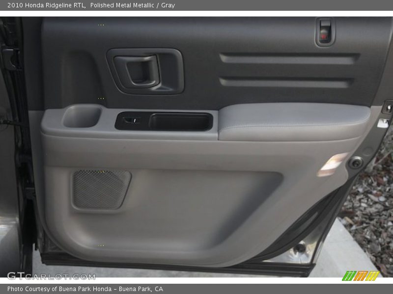 Polished Metal Metallic / Gray 2010 Honda Ridgeline RTL