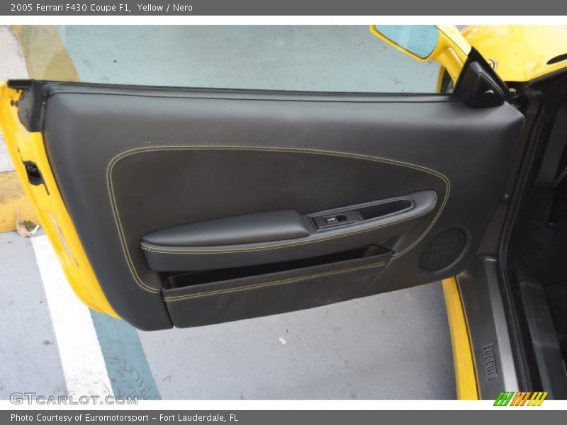 Door Panel of 2005 F430 Coupe F1