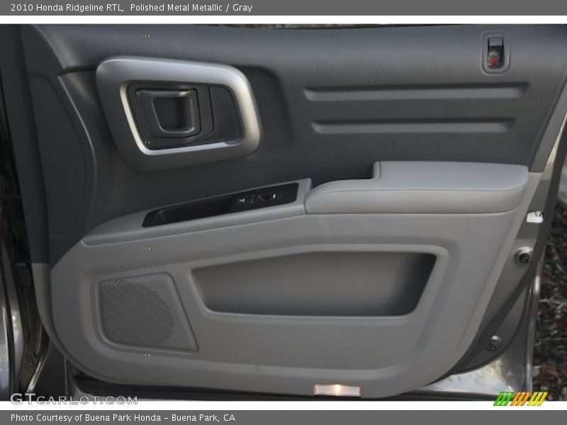 Polished Metal Metallic / Gray 2010 Honda Ridgeline RTL