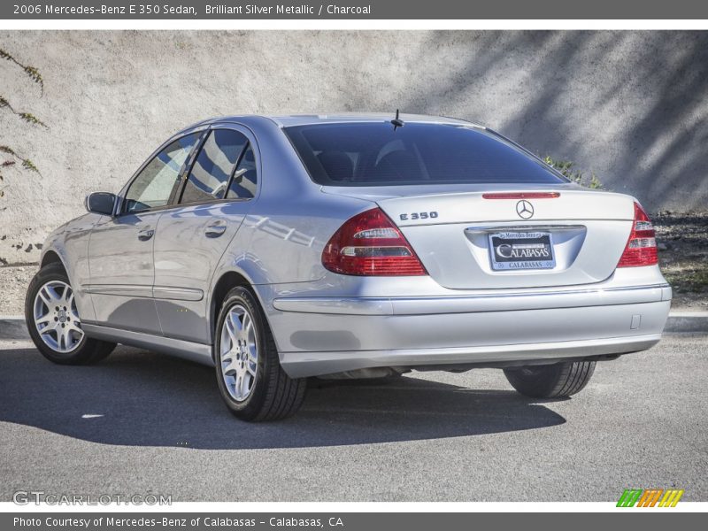 Brilliant Silver Metallic / Charcoal 2006 Mercedes-Benz E 350 Sedan