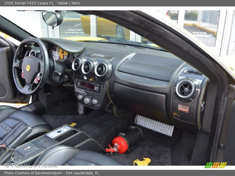 Dashboard of 2005 F430 Coupe F1