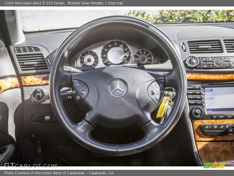 Brilliant Silver Metallic / Charcoal 2006 Mercedes-Benz E 350 Sedan