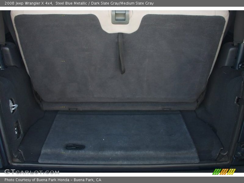 Steel Blue Metallic / Dark Slate Gray/Medium Slate Gray 2008 Jeep Wrangler X 4x4
