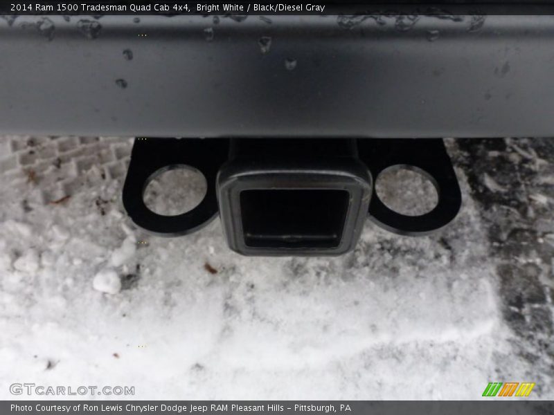 Bright White / Black/Diesel Gray 2014 Ram 1500 Tradesman Quad Cab 4x4
