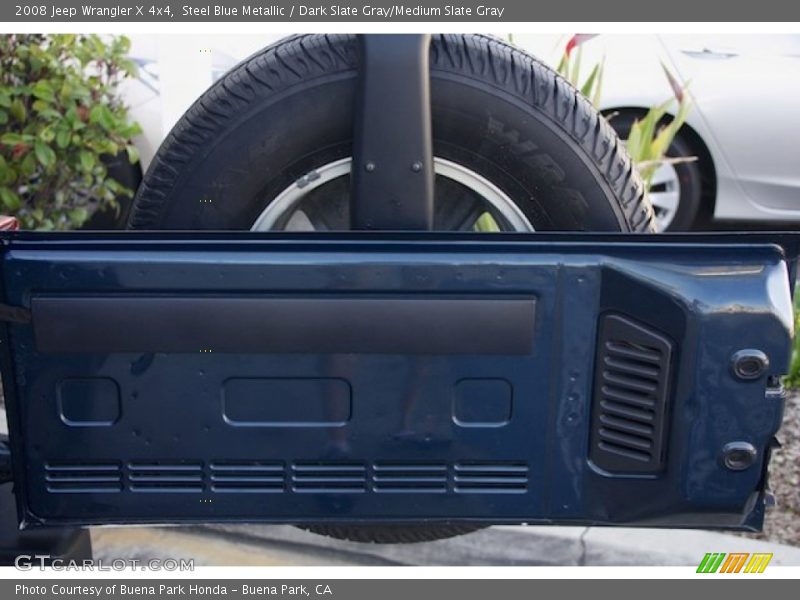Steel Blue Metallic / Dark Slate Gray/Medium Slate Gray 2008 Jeep Wrangler X 4x4