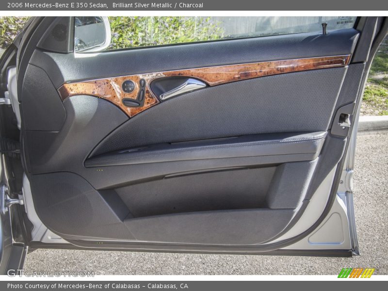 Brilliant Silver Metallic / Charcoal 2006 Mercedes-Benz E 350 Sedan