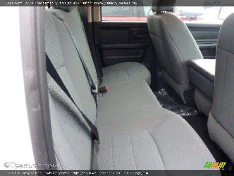 Bright White / Black/Diesel Gray 2014 Ram 1500 Tradesman Quad Cab 4x4