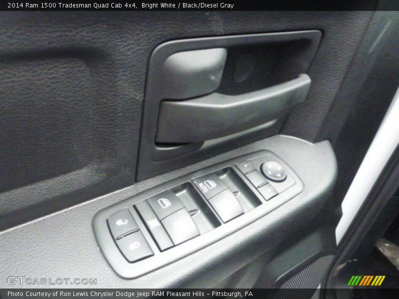 Bright White / Black/Diesel Gray 2014 Ram 1500 Tradesman Quad Cab 4x4
