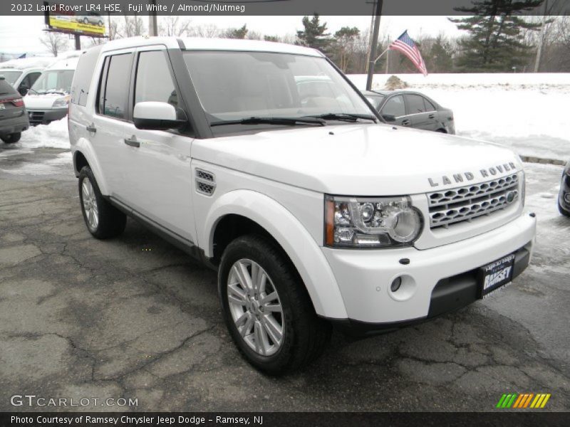 Fuji White / Almond/Nutmeg 2012 Land Rover LR4 HSE