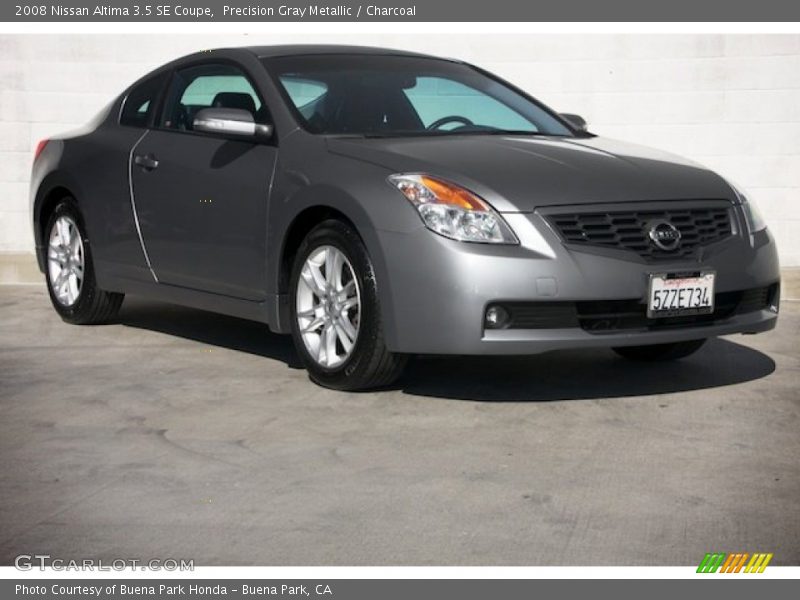 Precision Gray Metallic / Charcoal 2008 Nissan Altima 3.5 SE Coupe