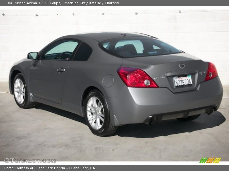 Precision Gray Metallic / Charcoal 2008 Nissan Altima 3.5 SE Coupe
