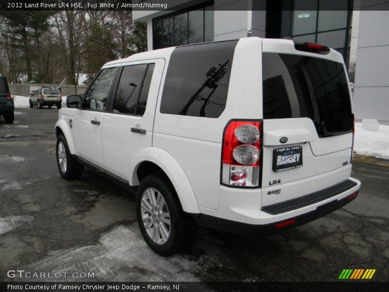 Fuji White / Almond/Nutmeg 2012 Land Rover LR4 HSE