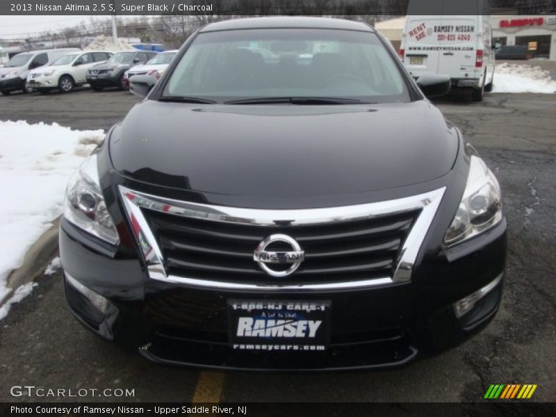 Super Black / Charcoal 2013 Nissan Altima 2.5 S