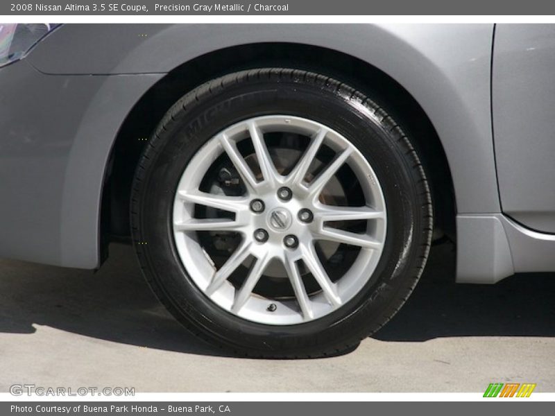 Precision Gray Metallic / Charcoal 2008 Nissan Altima 3.5 SE Coupe
