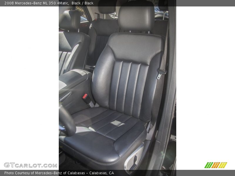 Black / Black 2008 Mercedes-Benz ML 350 4Matic