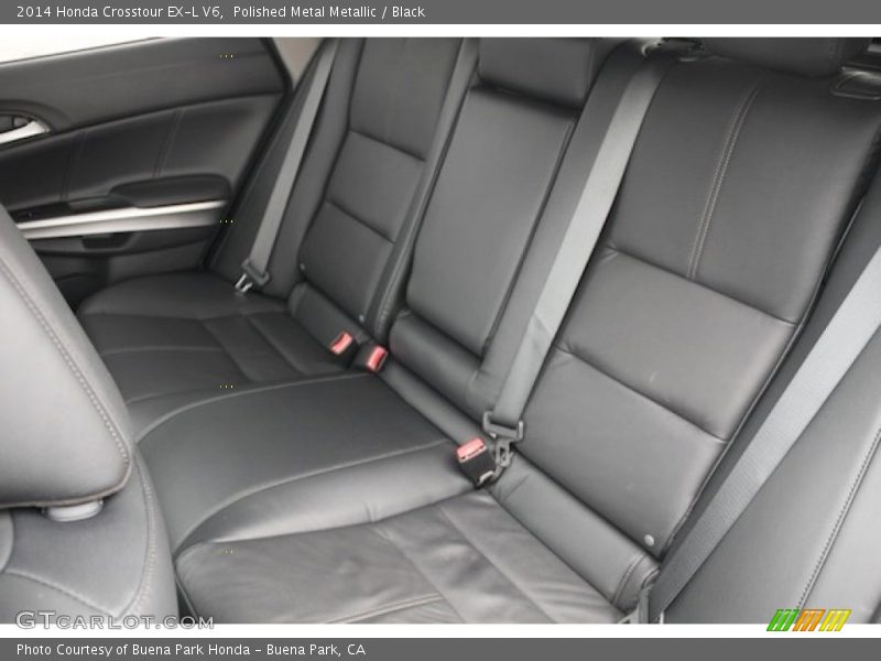 Polished Metal Metallic / Black 2014 Honda Crosstour EX-L V6