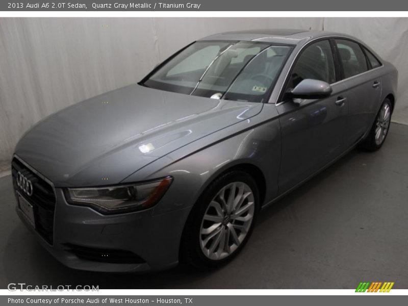 Quartz Gray Metallic / Titanium Gray 2013 Audi A6 2.0T Sedan