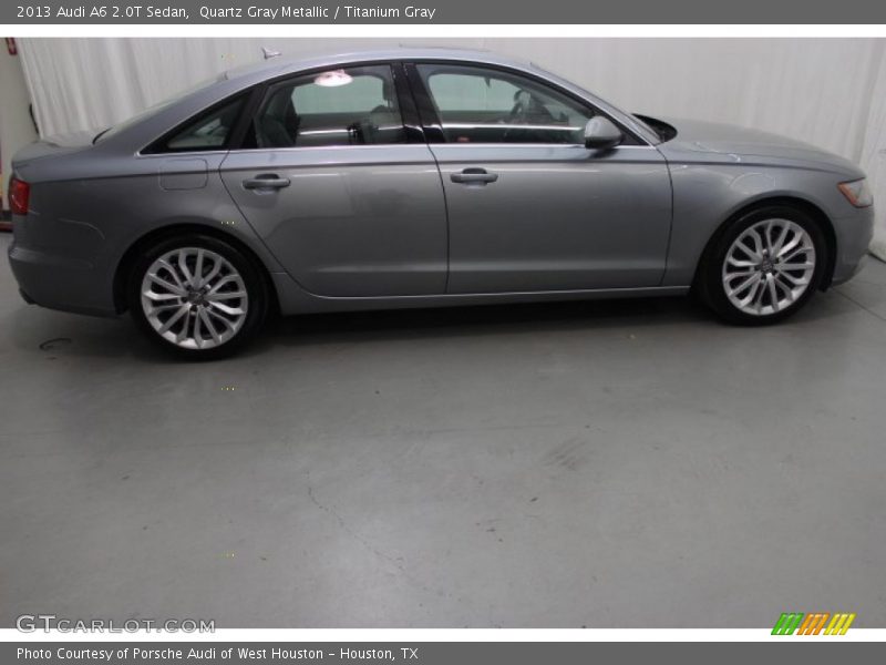 Quartz Gray Metallic / Titanium Gray 2013 Audi A6 2.0T Sedan