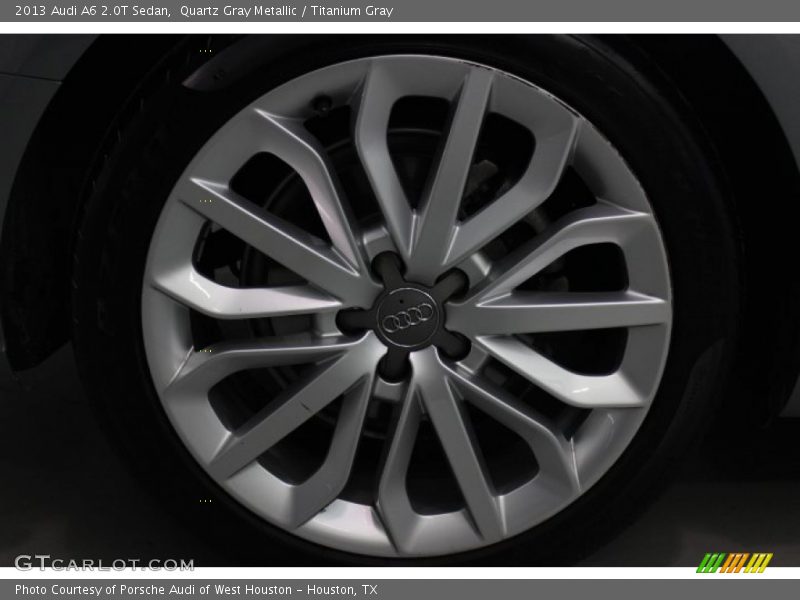 Quartz Gray Metallic / Titanium Gray 2013 Audi A6 2.0T Sedan