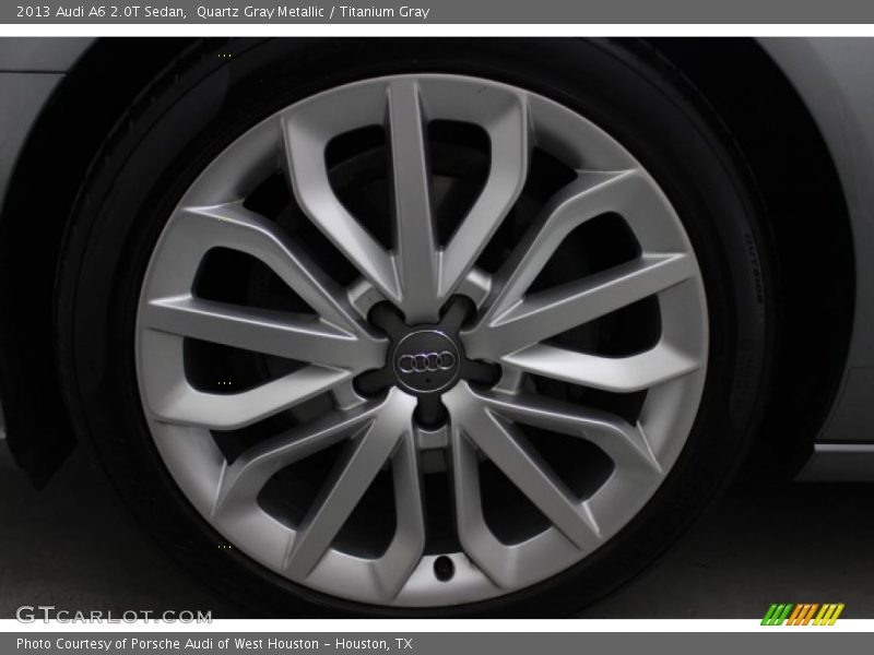 Quartz Gray Metallic / Titanium Gray 2013 Audi A6 2.0T Sedan