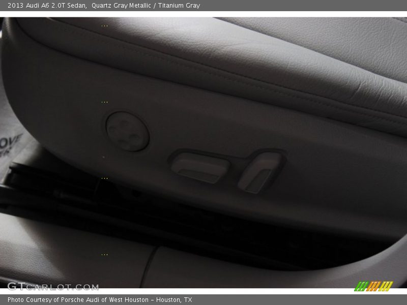 Quartz Gray Metallic / Titanium Gray 2013 Audi A6 2.0T Sedan