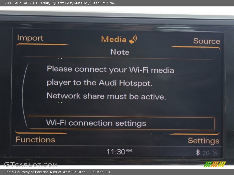 Quartz Gray Metallic / Titanium Gray 2013 Audi A6 2.0T Sedan