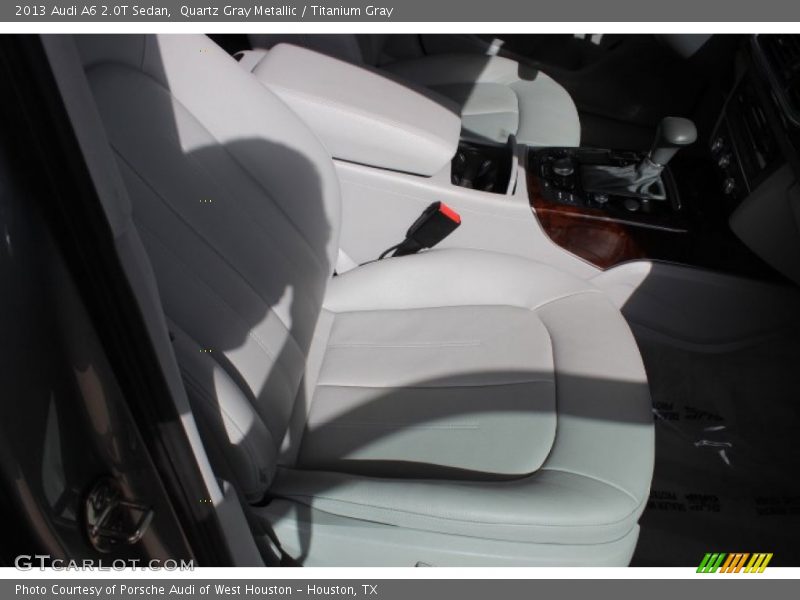 Quartz Gray Metallic / Titanium Gray 2013 Audi A6 2.0T Sedan