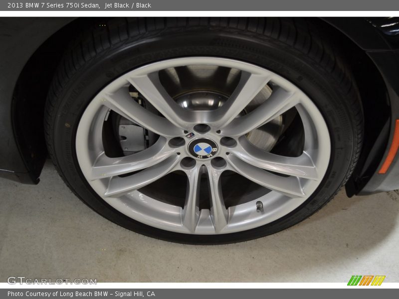 Jet Black / Black 2013 BMW 7 Series 750i Sedan