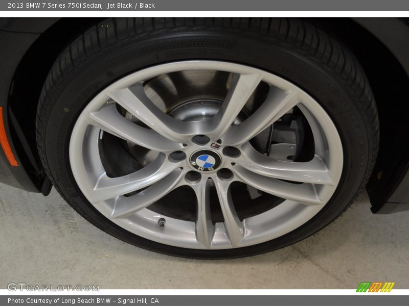 Jet Black / Black 2013 BMW 7 Series 750i Sedan