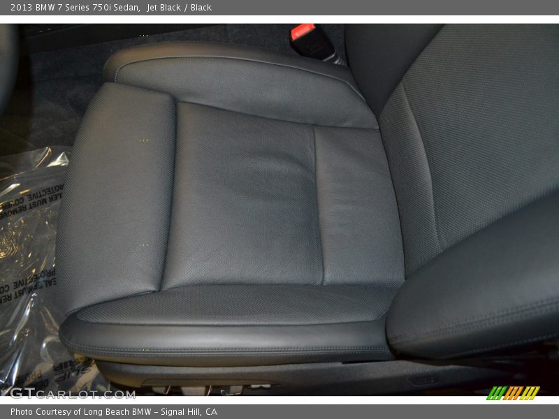 Jet Black / Black 2013 BMW 7 Series 750i Sedan