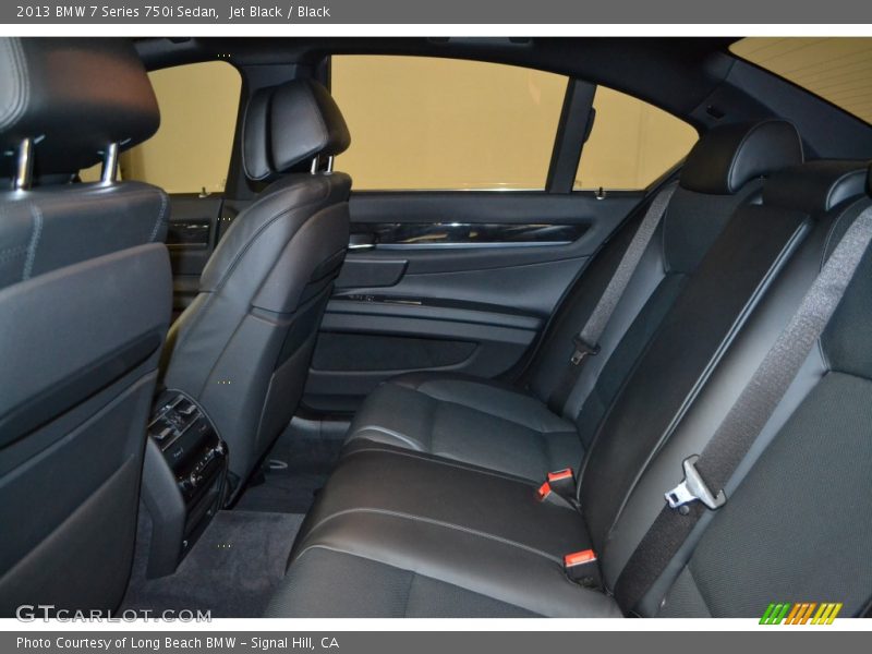 Jet Black / Black 2013 BMW 7 Series 750i Sedan