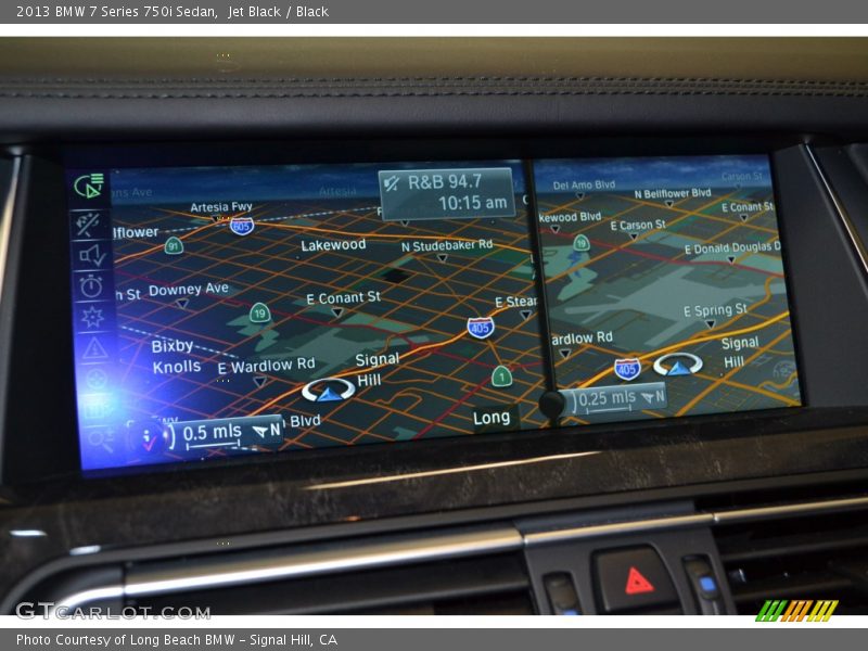 Jet Black / Black 2013 BMW 7 Series 750i Sedan